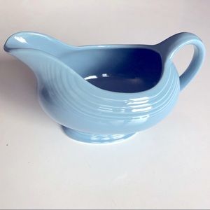 FIESTA Ware Gravy Sauce Boat Retired Periwinkle